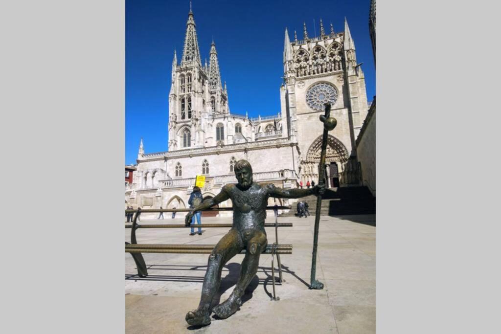 Tu Hogar En El Camino. Burgos Centro. Vut. Wifi 아파트 외부 사진